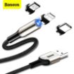 Picture of Baseus Zinc Magnetic 3 in 1 Fast Charging Data Cable Kit iPhone / Type C / Micro 